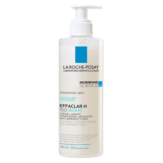La Roche-Posay Effaclar H ISO-Biome Cleansing Cream 390ml