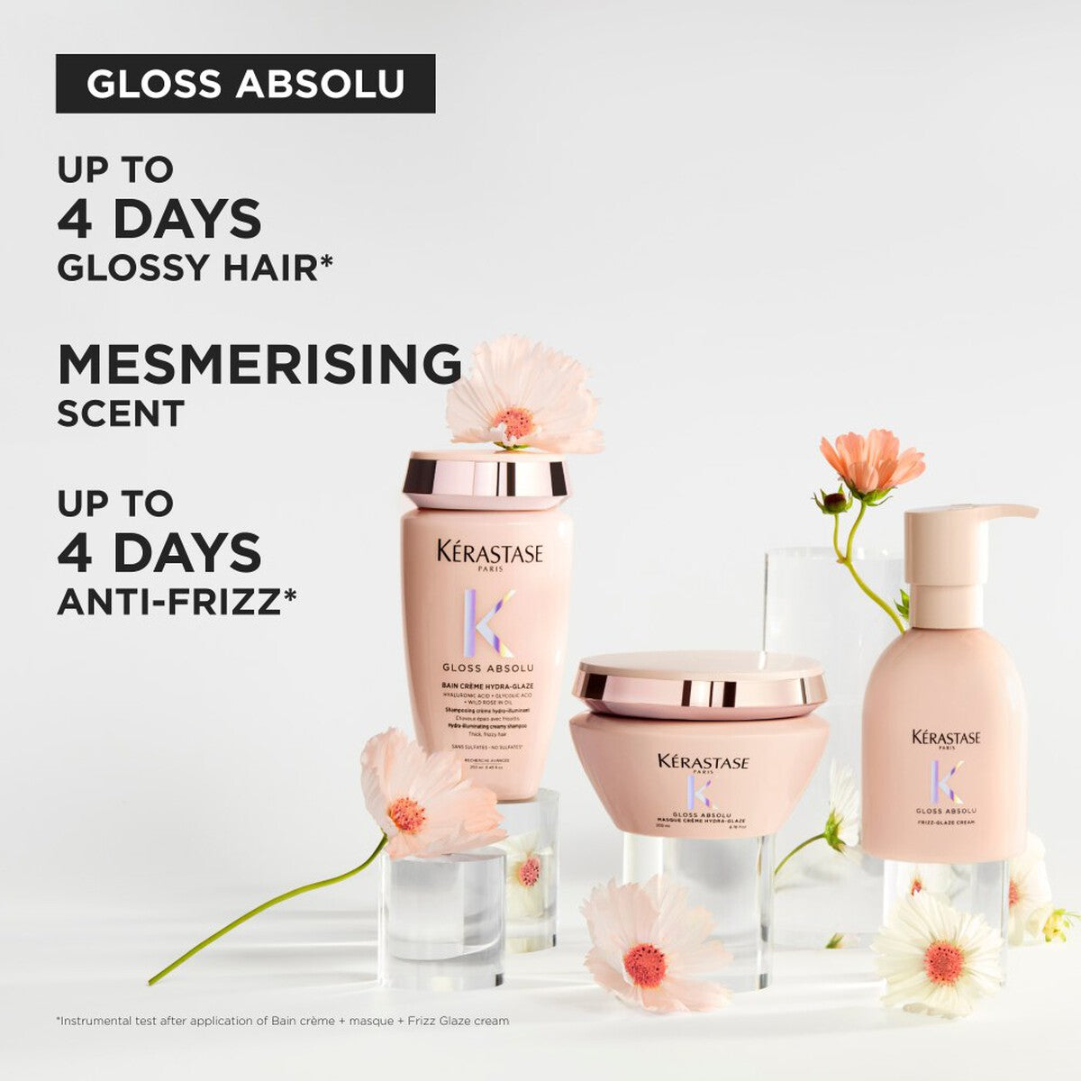Kerastase Gloss Absolu Bain Creme Hydra-Glaze Shampoo 250ml